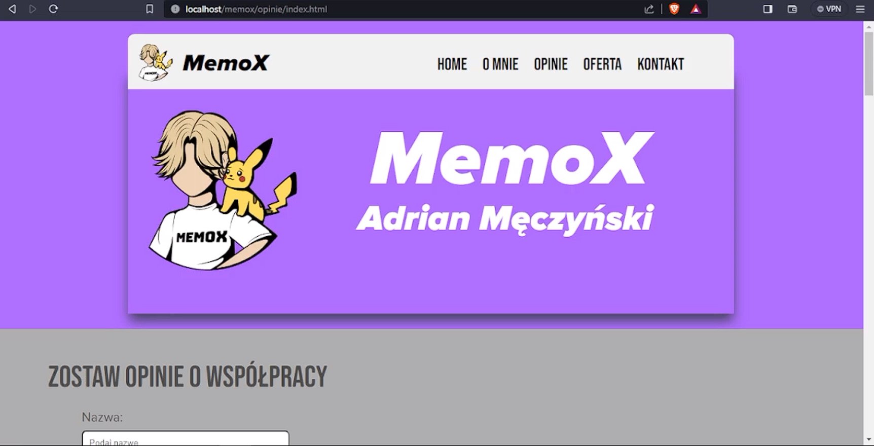 Memox portfolio