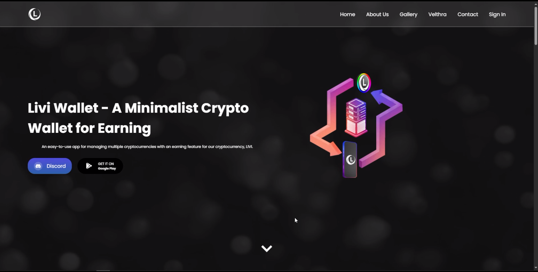 Livi Wallet - strona
